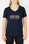 Women's T-Shirt - Elephant Love